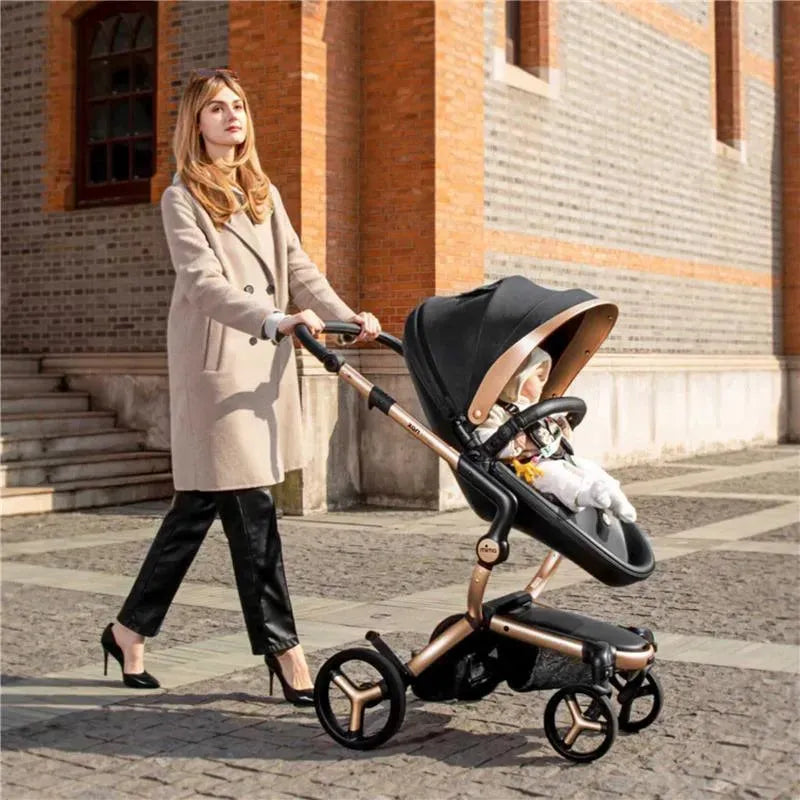 Mima - Xari Max Stroller Special Edition, Black/Gold Image 4