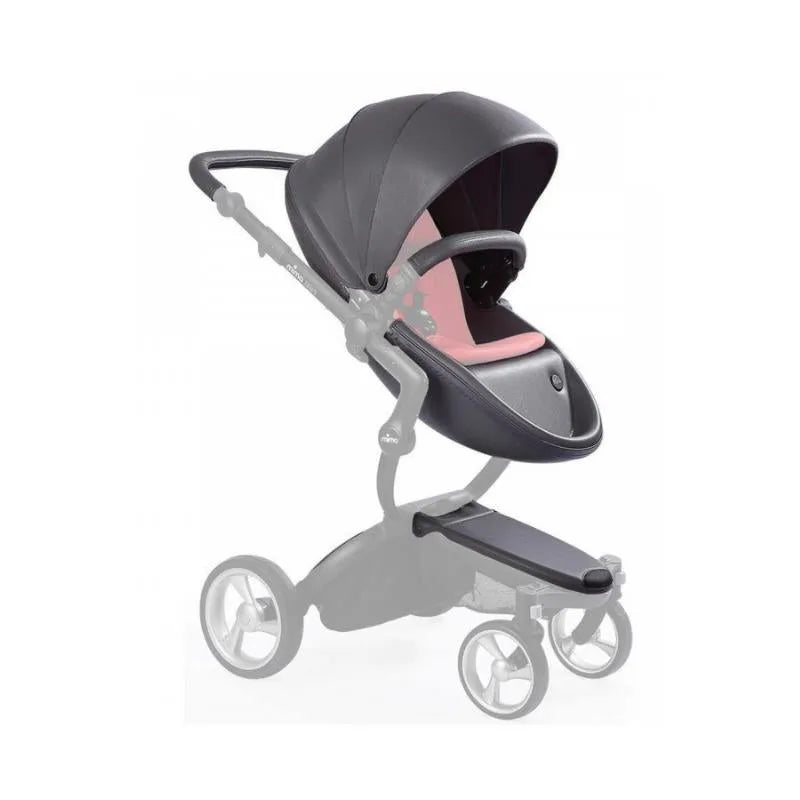 Mima - Xari Stroller Graphite Grey Chassis, Black Seat Box & Snow White Starter Pack  Image 3