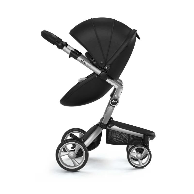 Mima - Xari Stroller Chassis Aluminum, Seat Box Black, Stone White Starter Pack Image 2