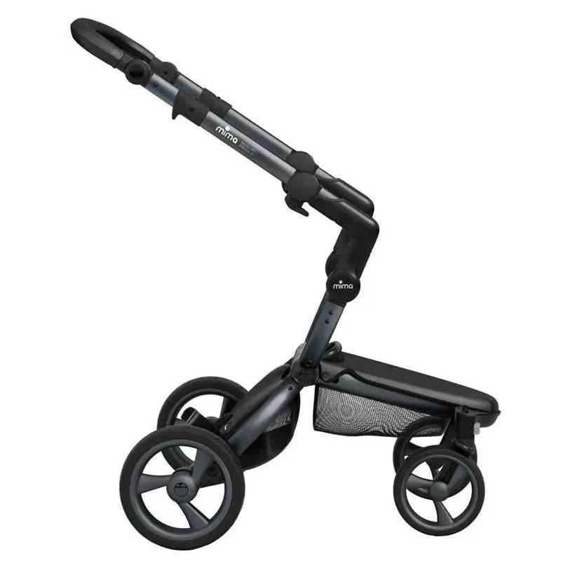 Mima - Xari Stroller Graphite Grey Chassis, Black Seat Box & Coral Red Starter Pack Image 4