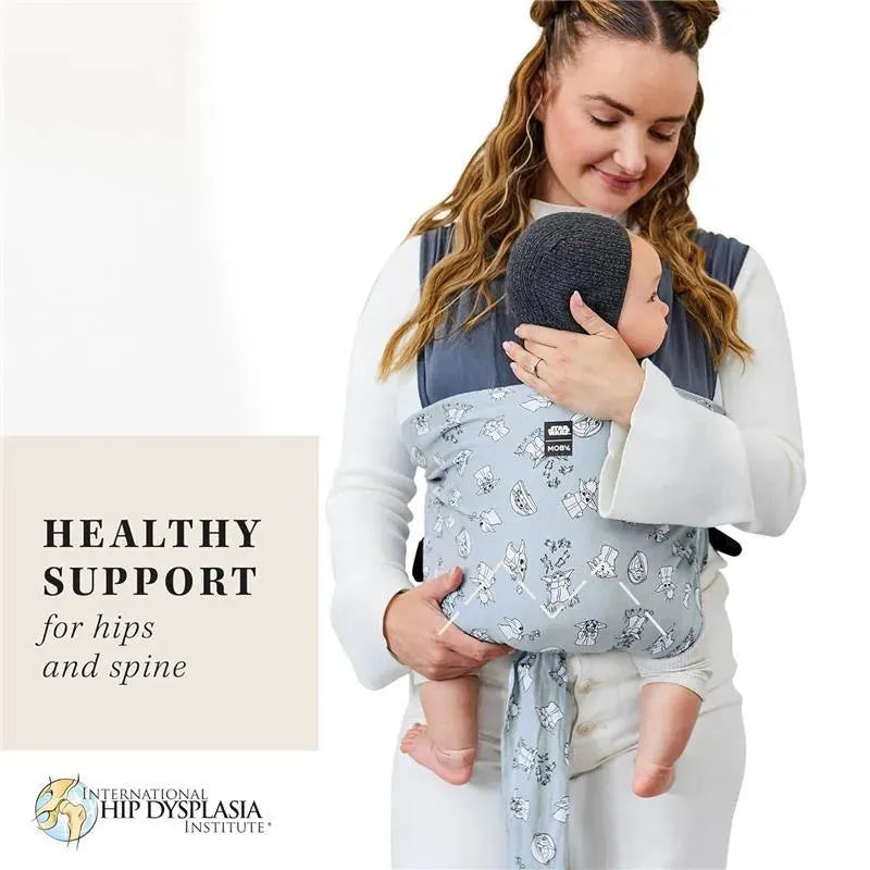 Moby - Easy-Wrap Carrier, Baby Carrier and Wrap in One, Disney Star Wars Grogu's Galaxy Image 3