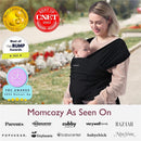 Momcozy - Baby Wrap Carrier, Black Image 4