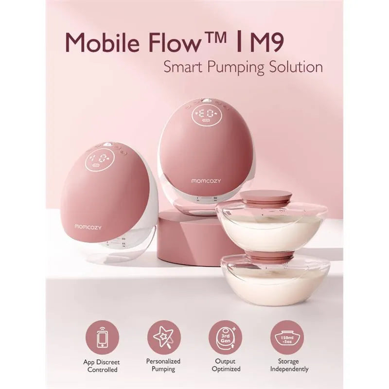 Momcozy - Double Breast Pump Hands Free Mobile Flow M9 Image 4