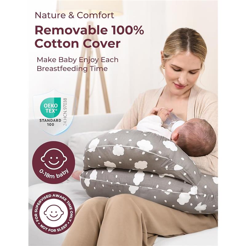 Momcozy - Nursing Pillow for Breastfeeding Image 4