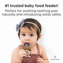 Moss & Fawn - Forage Feeder, Soothing Silicone Frozen Baby Food Teething Toy, Foliage Image 7