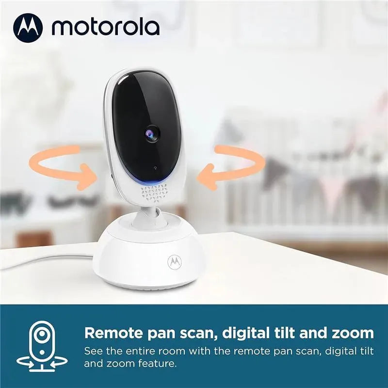 Motorola - VM75 Indoor Video Baby Monitor with Camera Image 2