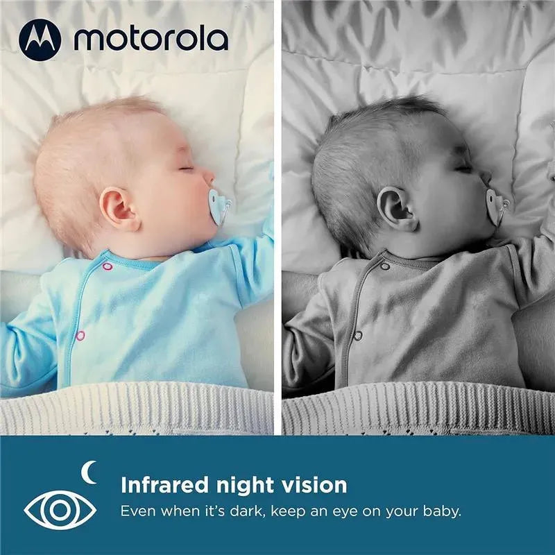 Motorola - VM75 Indoor Video Baby Monitor with Camera Image 5