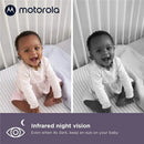 Motorola - Baby Monitor VM85 Indoor WiFi Video with Camera & Mood Light Image 5