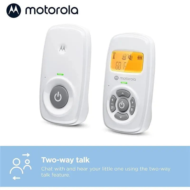 Motorola - AM24 Audio Baby Monitor with LCD Screen Image 3