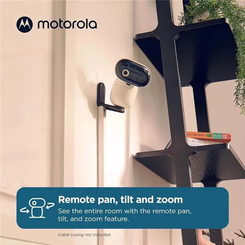 Motorola - 5 WiFi Video Baby Monitor with Camera Image 5