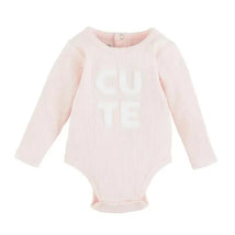 Mud Pie - Cute Crawler Bodysuit, Pink Image 1