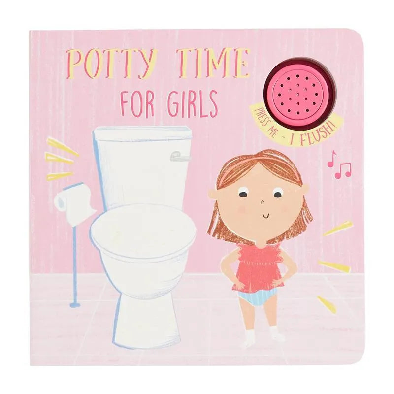 Mud Pie - Girl Potty Time Board Book