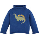 Mud Pie - Kids Children Dino Rollneck Sweater, 4T-5T Image 1