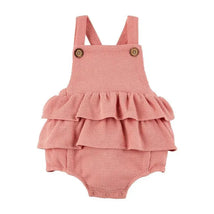 Mud Pie - Pink Ruffle Bubble, 6-9 Months Image 1