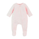 Mud Pie - Quilted Heart Sleeper, Pink, 3-6 Months Image 1