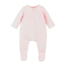 Mud Pie - Quilted Heart Sleeper, Pink, 3-6 Months Image 1