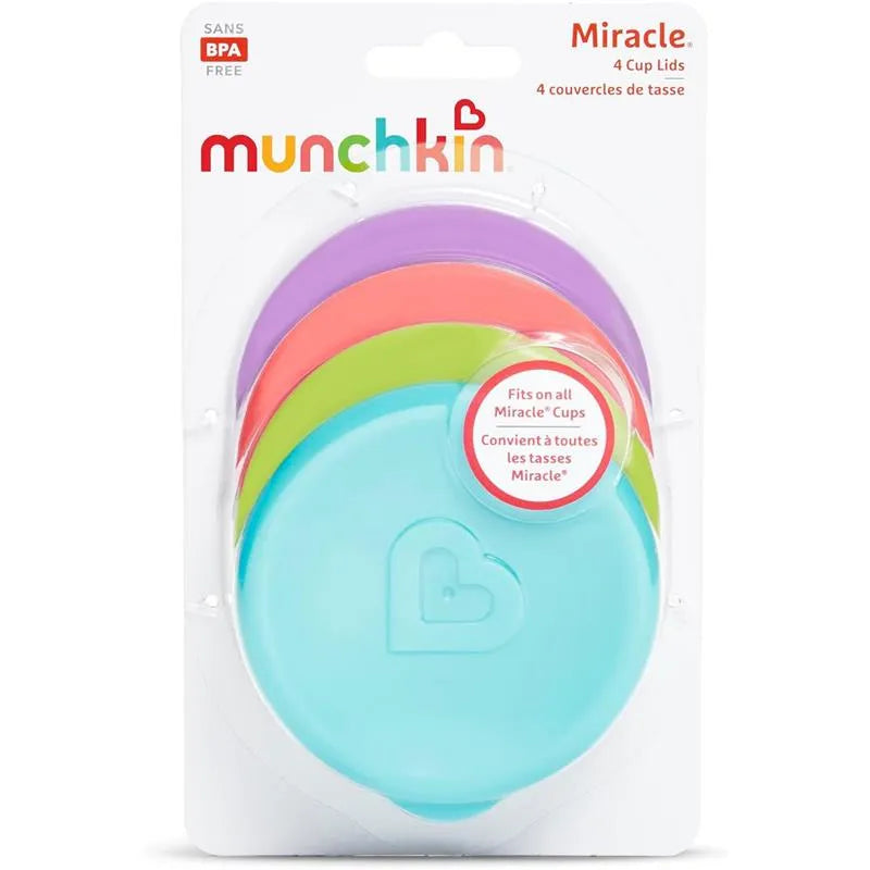 Munchkin Miracle 360 Cup Lids, 4-Piece Image 4