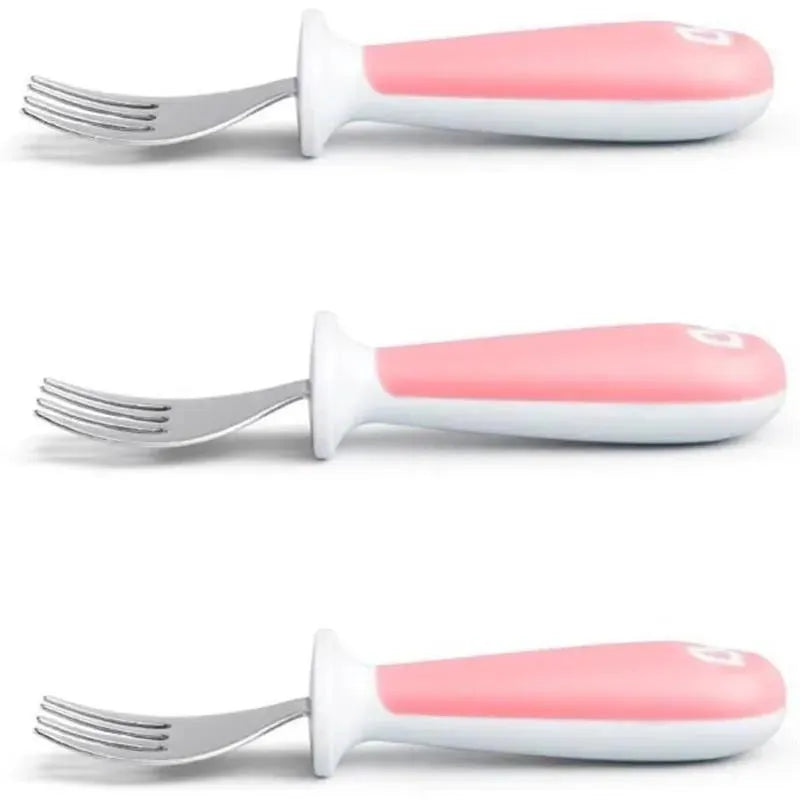 Munchkin - Raise 3Pk Toddler Forks, Pink Image 2