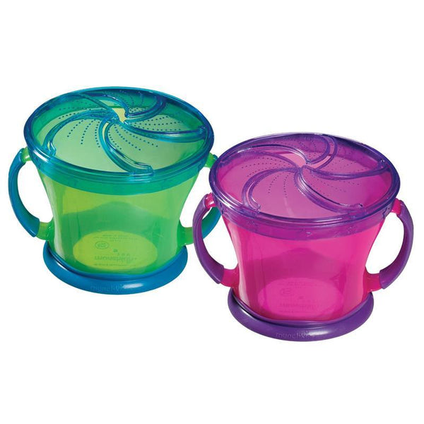 Munchkin Baby Feeding Cups Snack Catcher, Set of 2 Packs or Set of 4 Packs  New