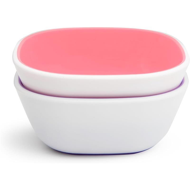 Munchkin Splash Toddler Bowls, Pink/Purple Image 2