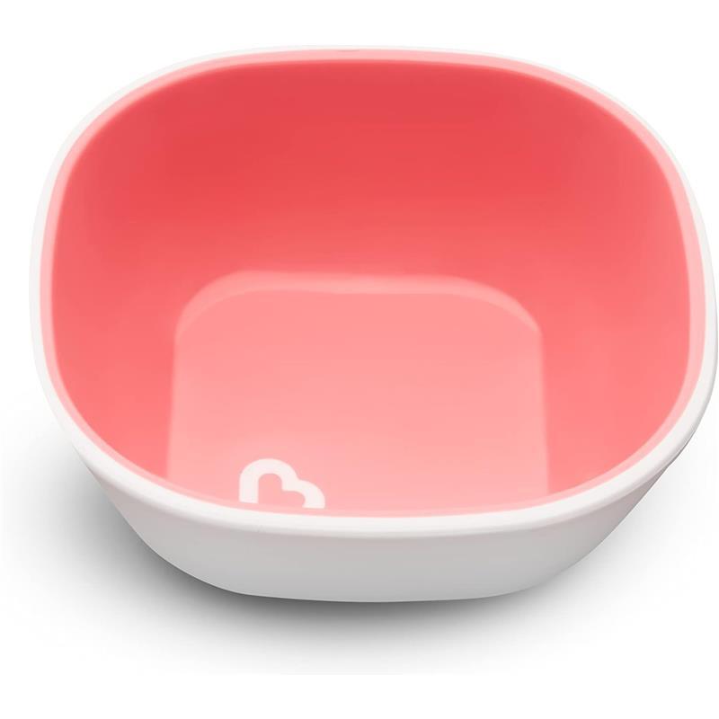 Munchkin Splash Toddler Bowls, Pink/Purple Image 6