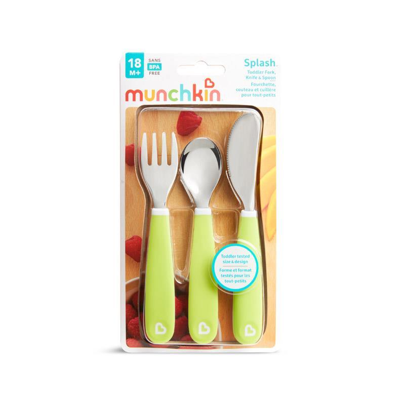 Munchkin Raise? Toddler Fork & Spoon, 1 Set