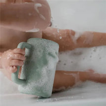 Mushie - Baby Bath Rinse Cup, 100% Food Grade Silicone, Sage Image 2