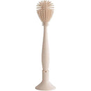 Mushie - Baby Bottle Brush, Soft Silicone with Suction Base, Shifting Sand Image 1