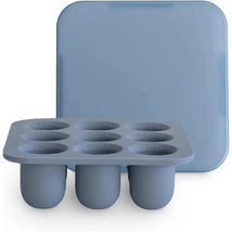 Mushie - Fresh Food Feeder Freezer Tray with Lid for Frozen Baby Food, Tradewinds Image 1