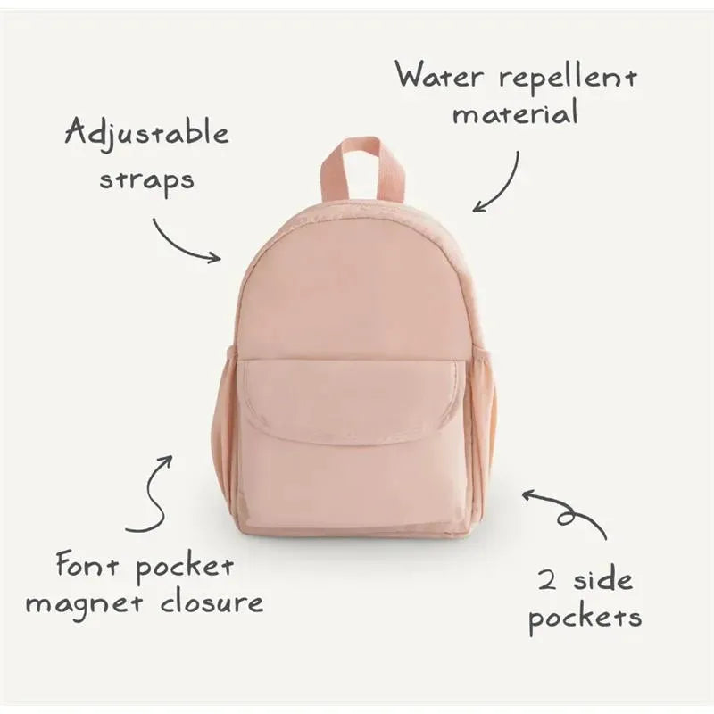 Mushie - Kids Mini Backpack, Natural Image 3