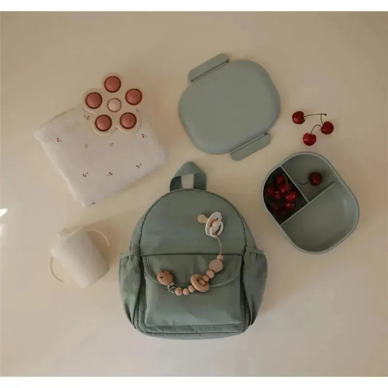 Mushie - Kids Mini Backpack, Roman Green Image 6