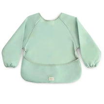 Mushie - Long Sleeve Bib, Roman Green Image 1