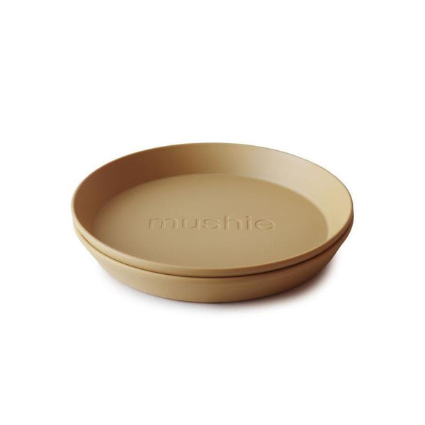 mushie Round Dinnerware Bowls for Kids