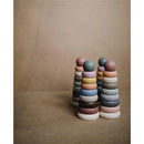 Mushie - Stacking Rings Toy, Rustic  Image 6