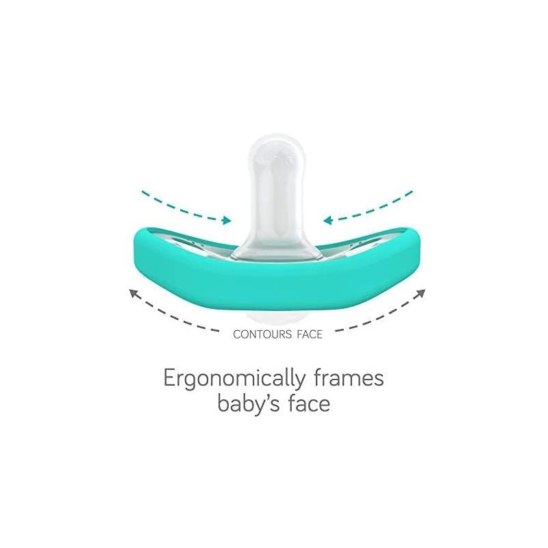 Nanobebe - Flexy Pacifier 2Pk, White Image 2