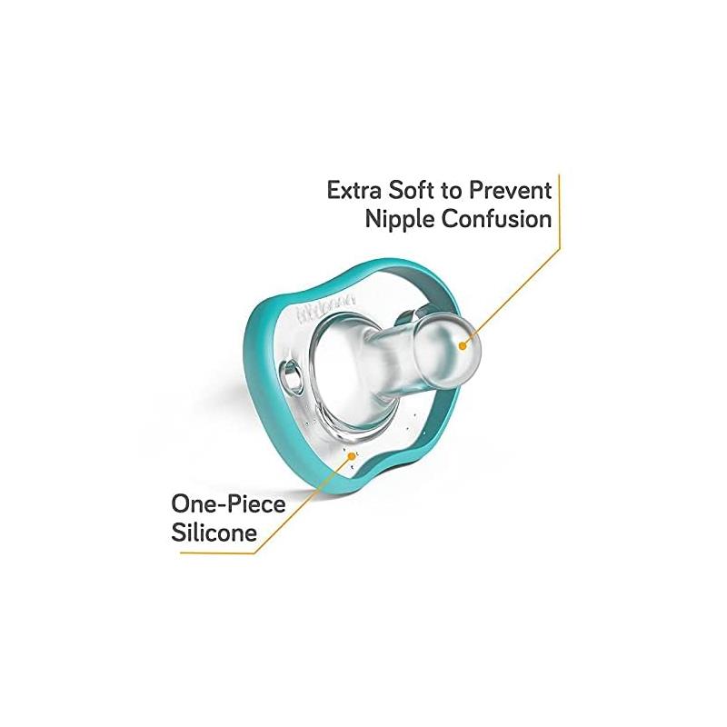 Nanobebe - Flexy Pacifier 2Pk, White Image 3