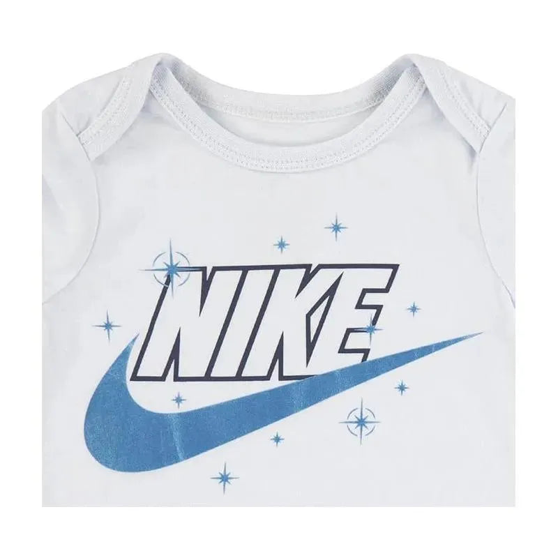 Nike Baby - 2Pk Boy Sportswear Icon Bodysuit & Pants, Blue Image 2