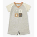 Nike Baby - Boy Short Sleeve Romper, Grey Image 1