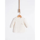 Nipperland - Baby Knitted Baby Girl Dress Cream  Image 1