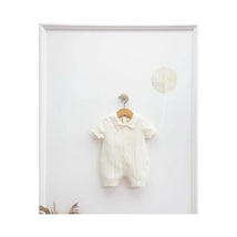 Nipperland - Knitted Luxury Baby One Piece Cream  Image 1