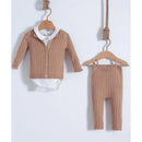 Nipperland - Stone Baby Knitted Outfit Set Image 1