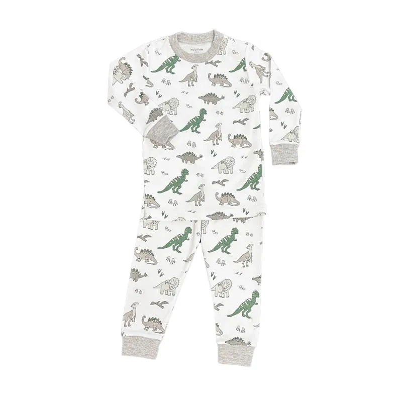 Noomie - Dinosaurs Long Sleeve Pajama Set Image 2