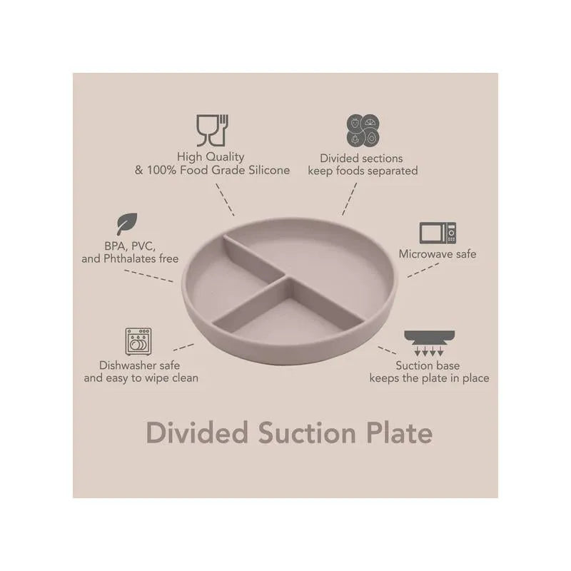 Nouka - Divided Plate With Suction, Bloom Image 3