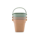 Nouka - Tiny Buckets Bath Toys, Sunset Image 3