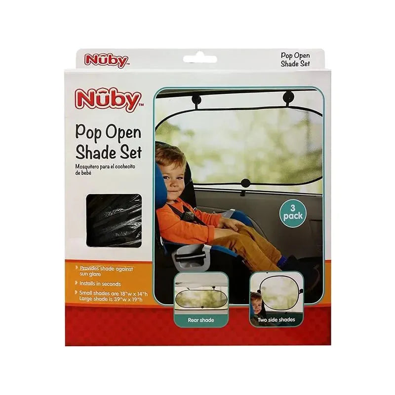 Nuby - 3 Pk Pop Open Sunshade Image 9