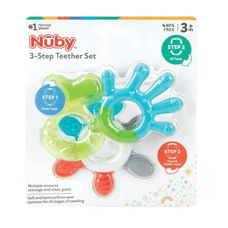 Nuby - 3 Stage Teether Set Image 2