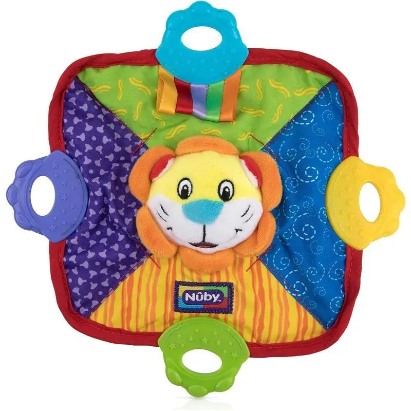 Nuby - Plush Teething Blankie Image 1