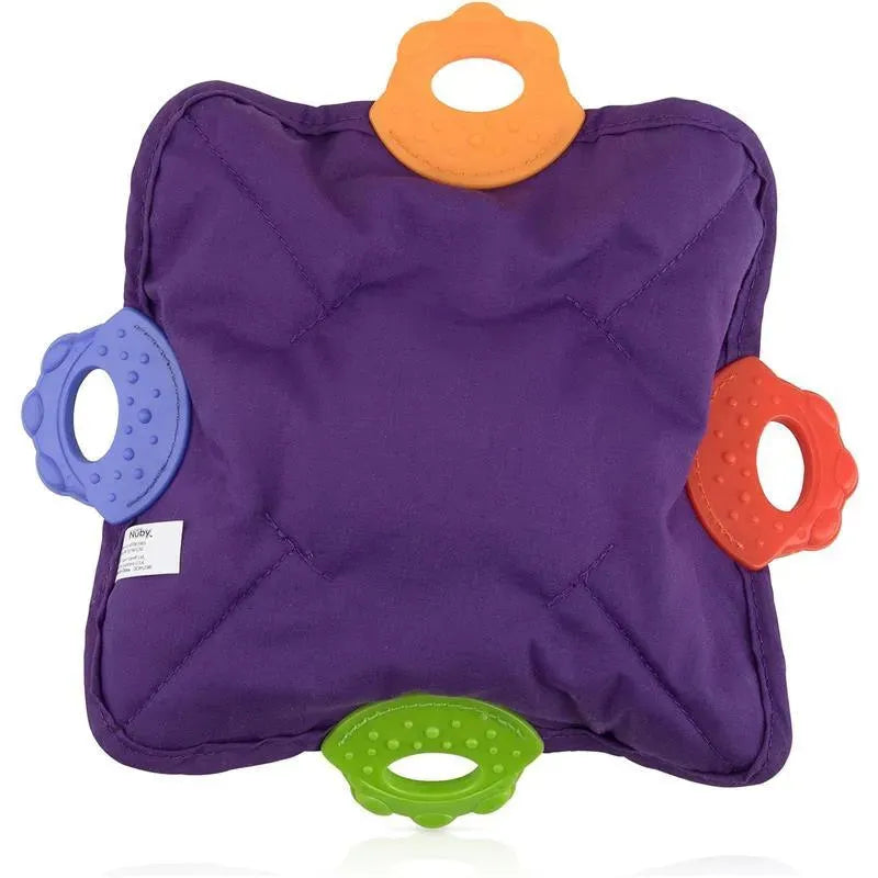 Nuby - Plush Teething Blankie Image 3