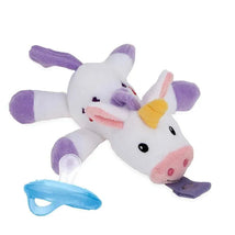 Nuby - Snuggleez Pacifinder With Silicone Pacifier, Unicorn Image 1