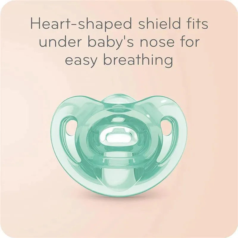 Nuk - Comfy Orthodontic Pacifiers, 0-6 Months, Timeless Collection, 5 Pack Image 7